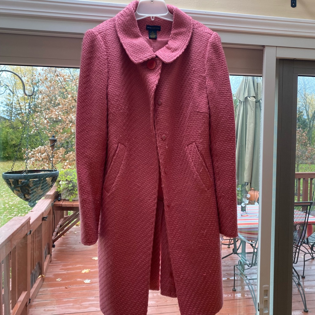 Pink Coat  Grace Dane Lewis Brand Size 8